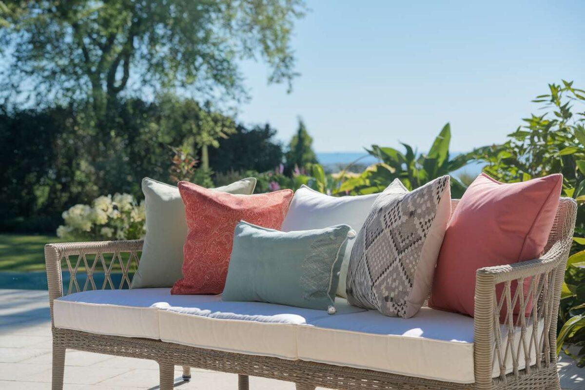 Quel tissu pour coussin d'extérieur ?