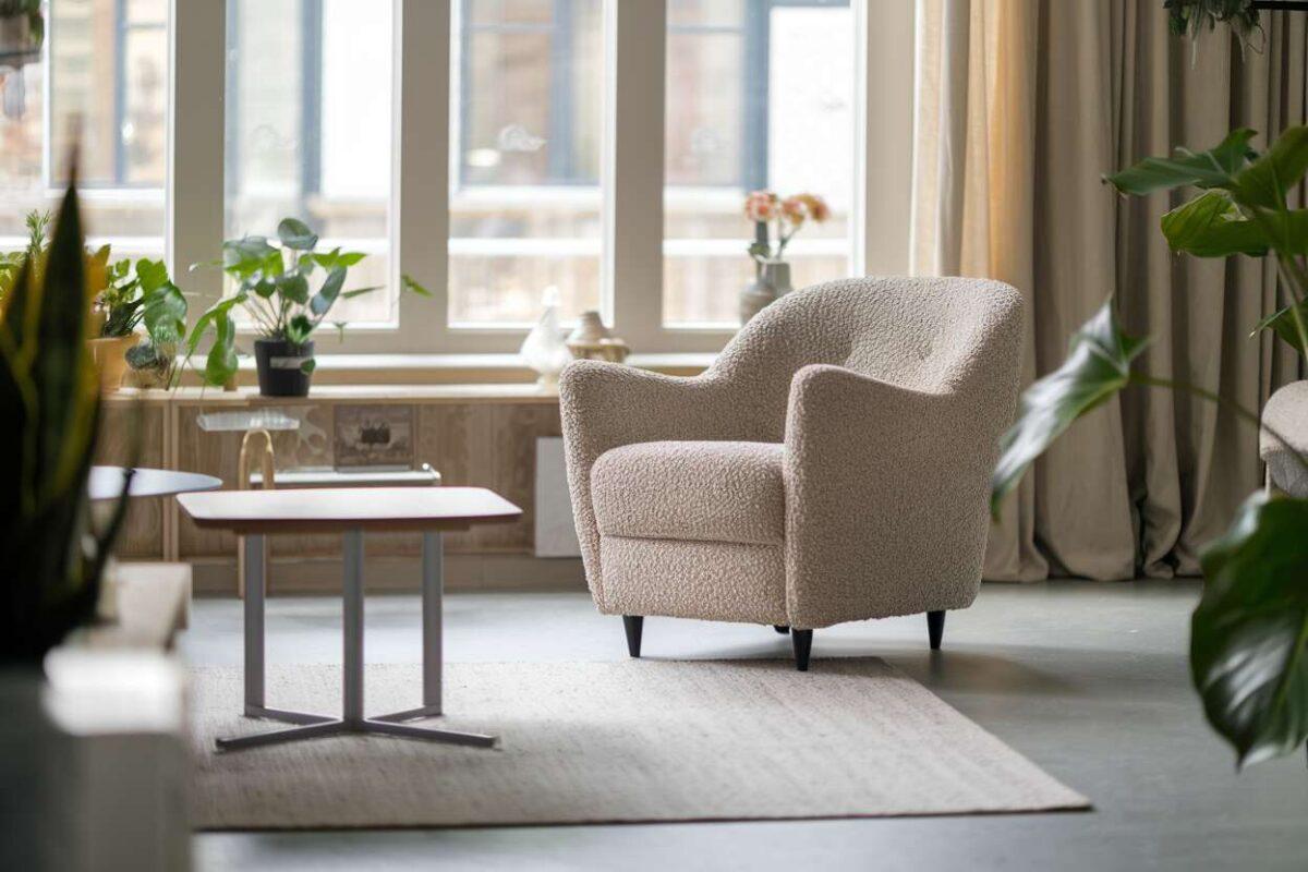 Tissu bouclette : réchauffez votre déco intérieure avec style