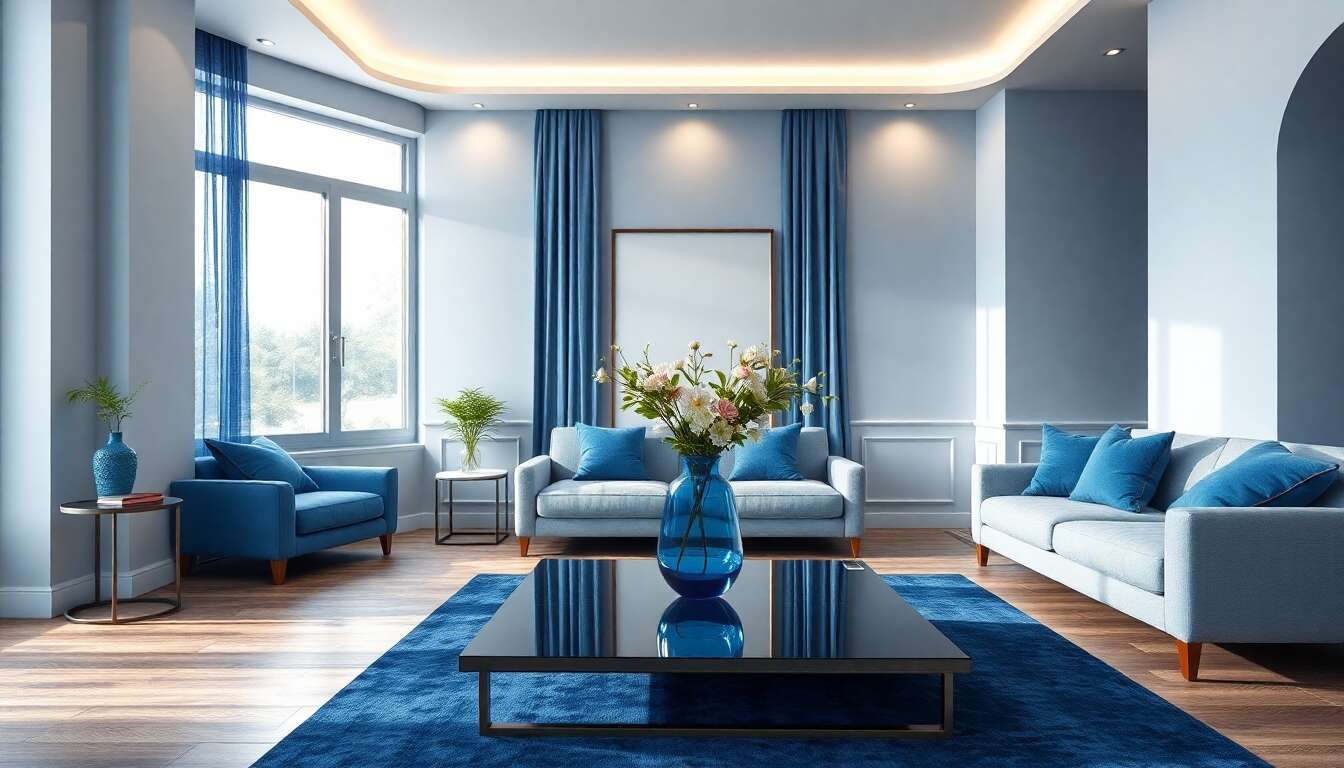 Nuances de bleu : idées déco et inspirations pour votre intérieur