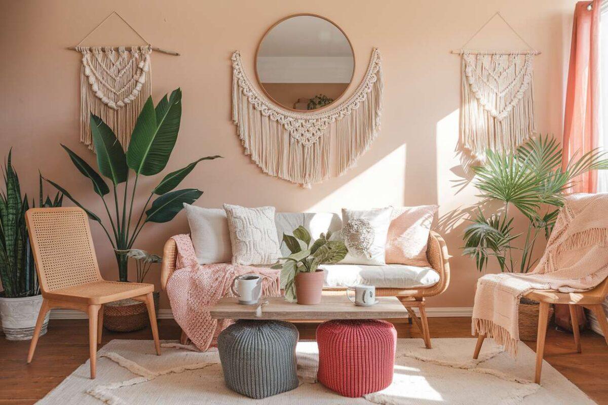 Douceur et naturel : adoptez le style bohème chic pour votre intérieur