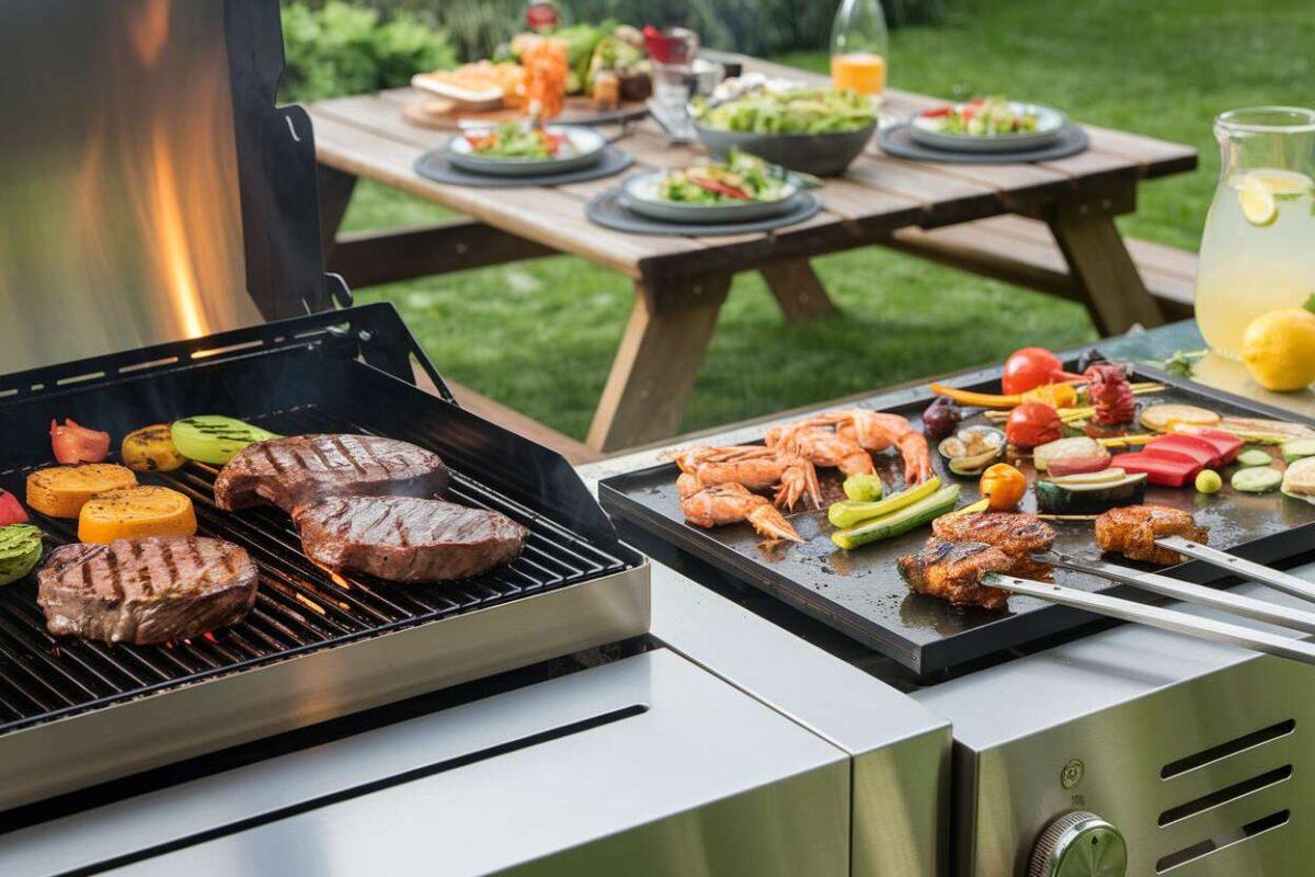 Barbecue ou plancha : lequel choisir ?