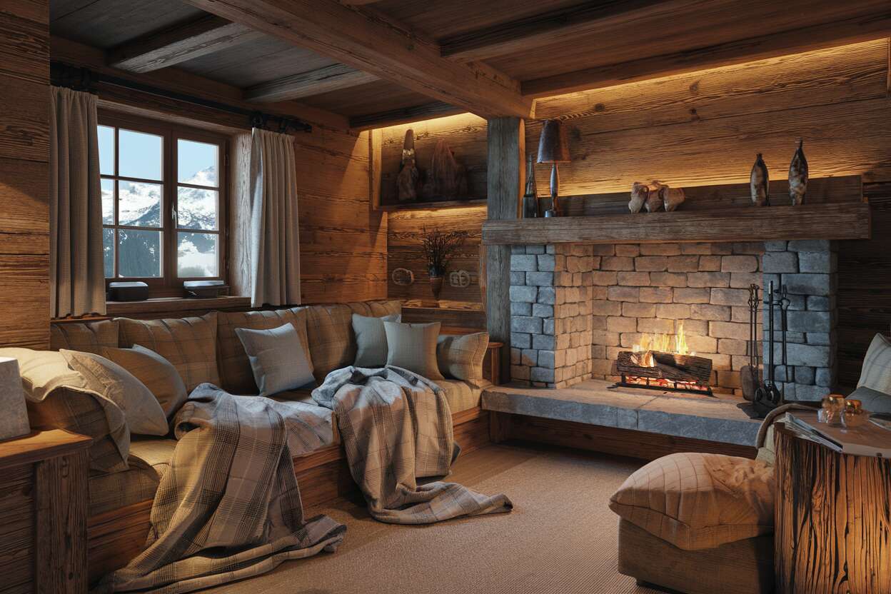 Décoration montagne : créer une ambiance chalet cosy