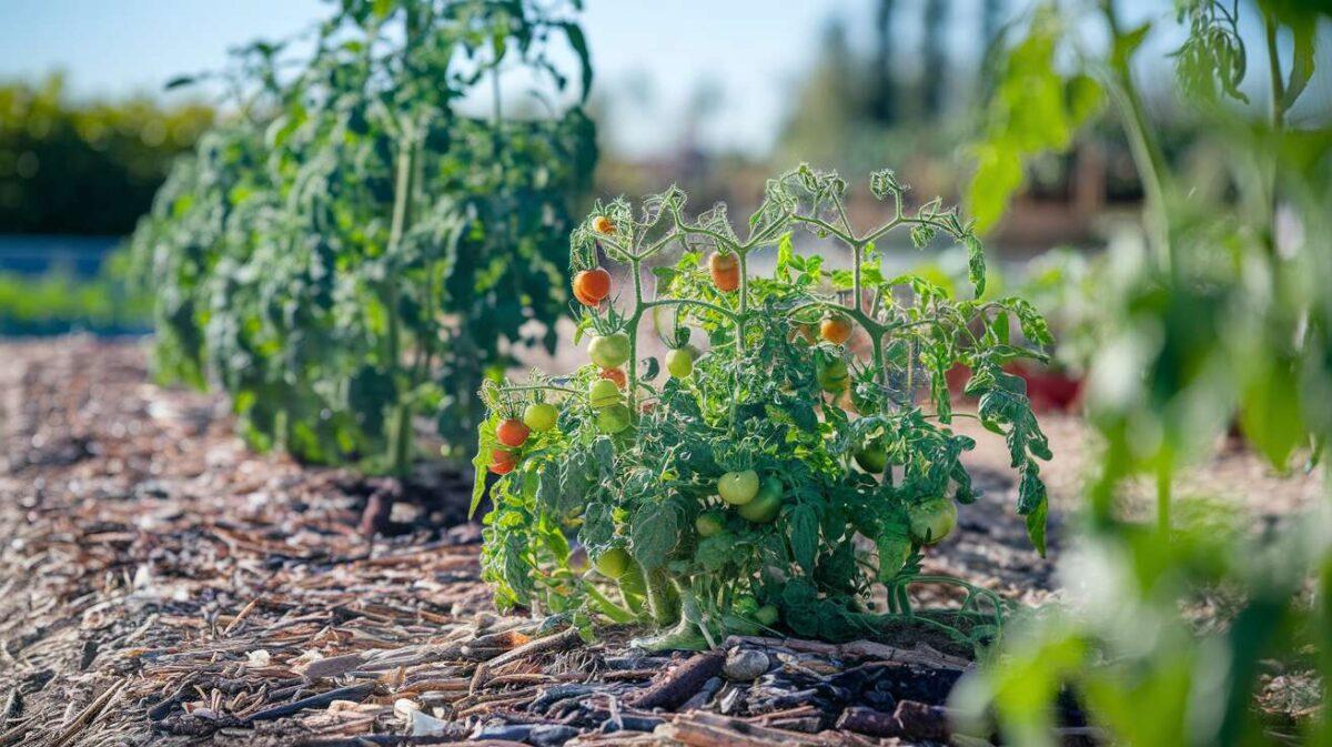 Quel est le meilleur paillis pour les tomates ?
