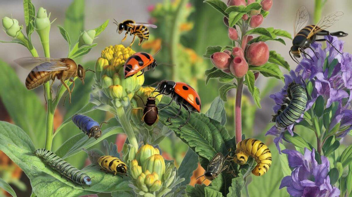 Insectes au jardin : utiles ou nuisibles, comment s'en débarrasser ?