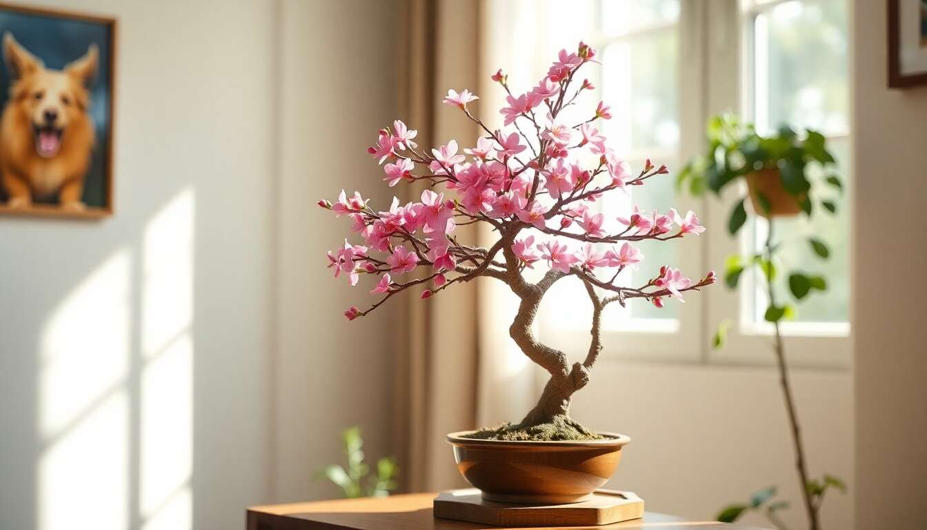 Les bienfaits de la présence de bonsaïs à fleurs chez soi