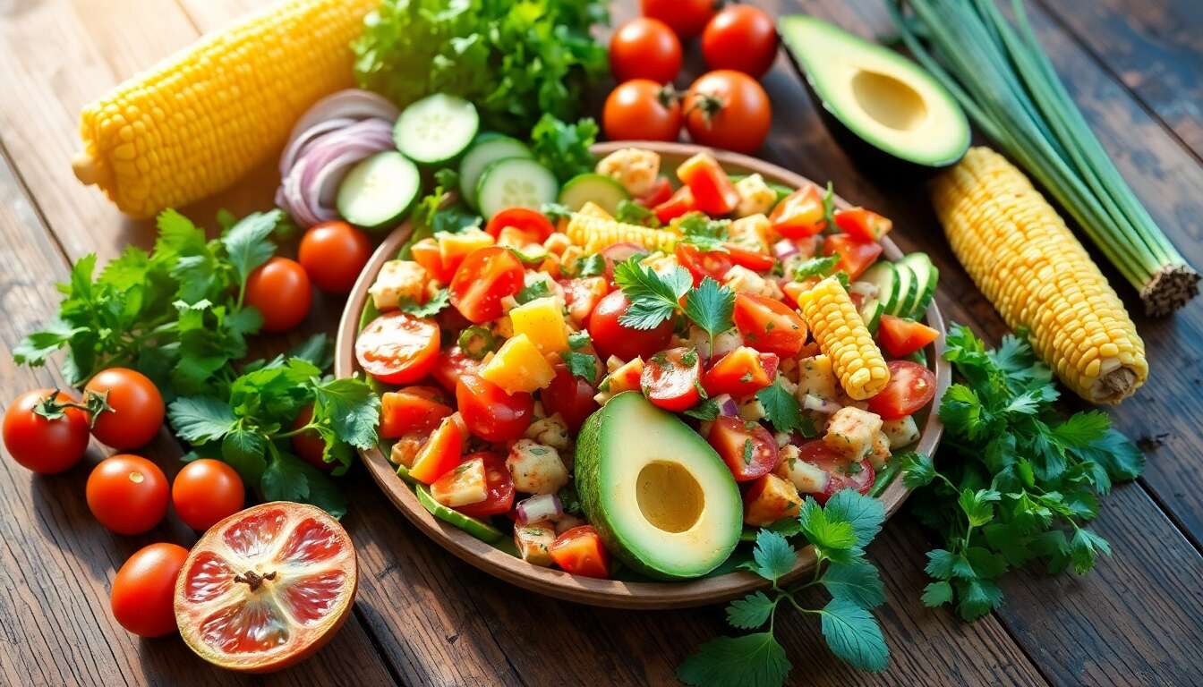 Les classiques des salades froides revisités