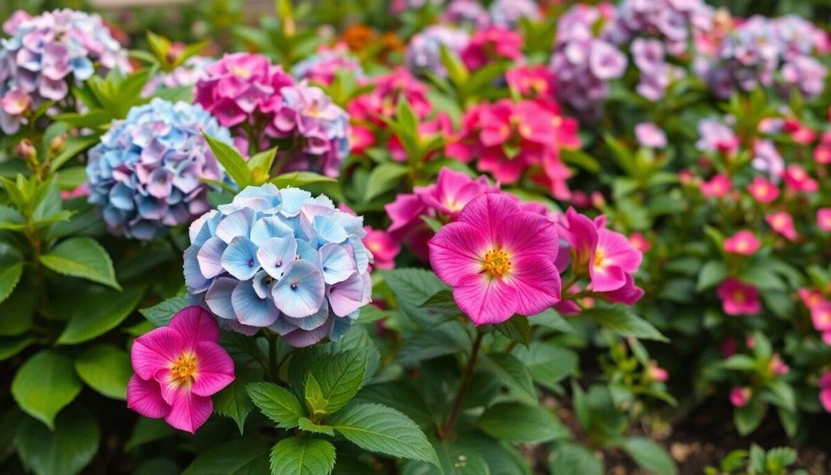 Hortensias bleus éclatants grâce à l'acidité du marc de café Hortensias bleus éclatants grâce à l'acidité du marc de café