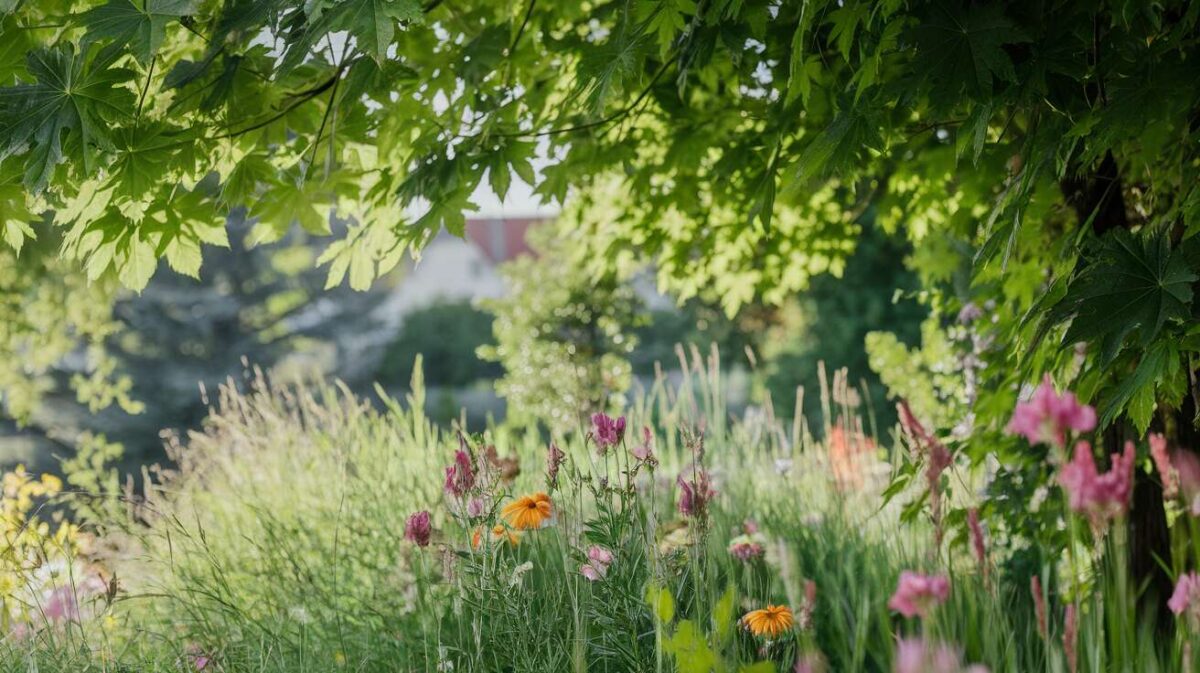 Comment créer une ombre fraîche et naturelle au jardin en juillet ?