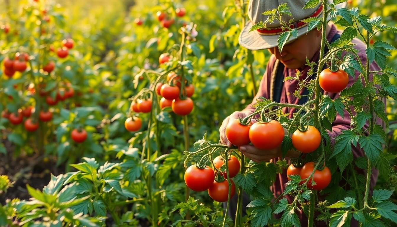 L'histoire de la fertilisation naturelle des tomates selon les amérindiens
