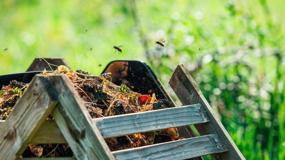 Comment éloigner les mouches du compost ?