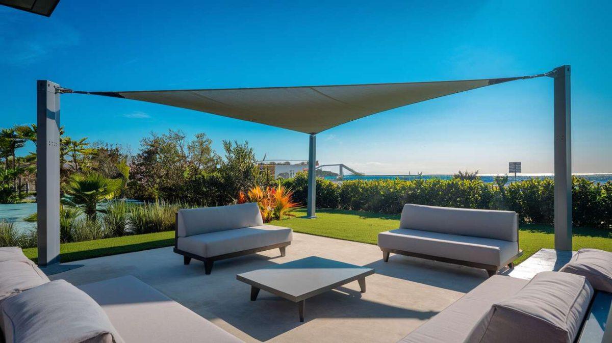 Voile d'ombrage : l'alternative moderne au parasol