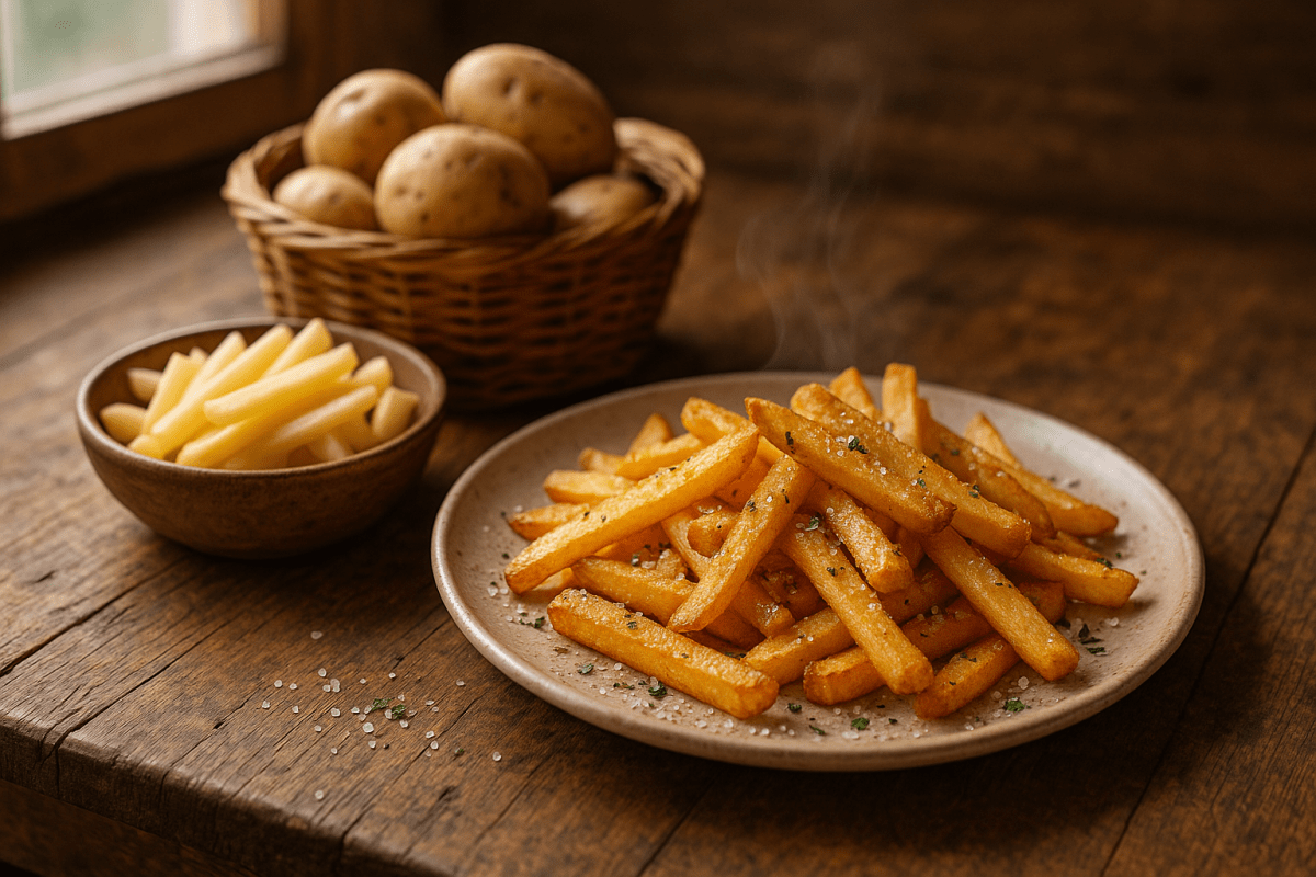 Quelles sont les meilleures pommes de terre pour les frites ?