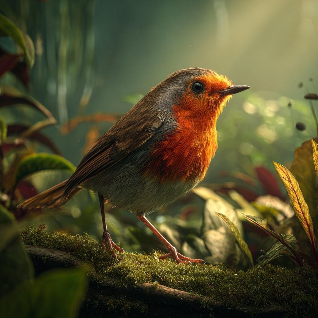Rouge-gorge : pourquoi sa présence dans le jardin est un bon présage ?
