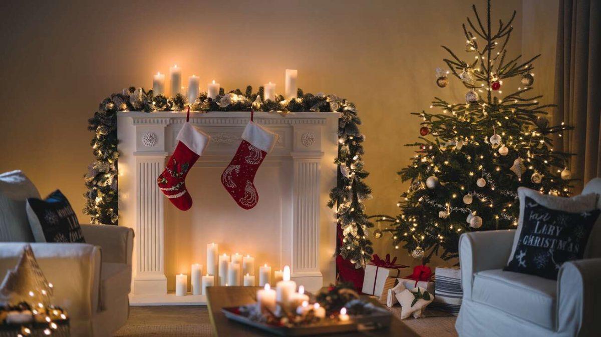 9 Idées pour Créer une Fausse Cheminée à Noël