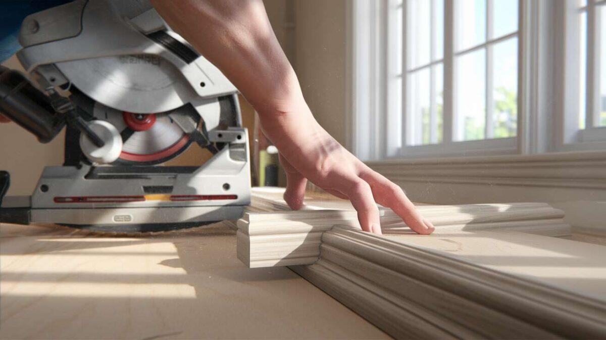 Comment couper des plinthes à angle ?