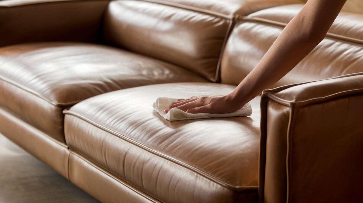 Comment entretenir un canapé en cuir ?