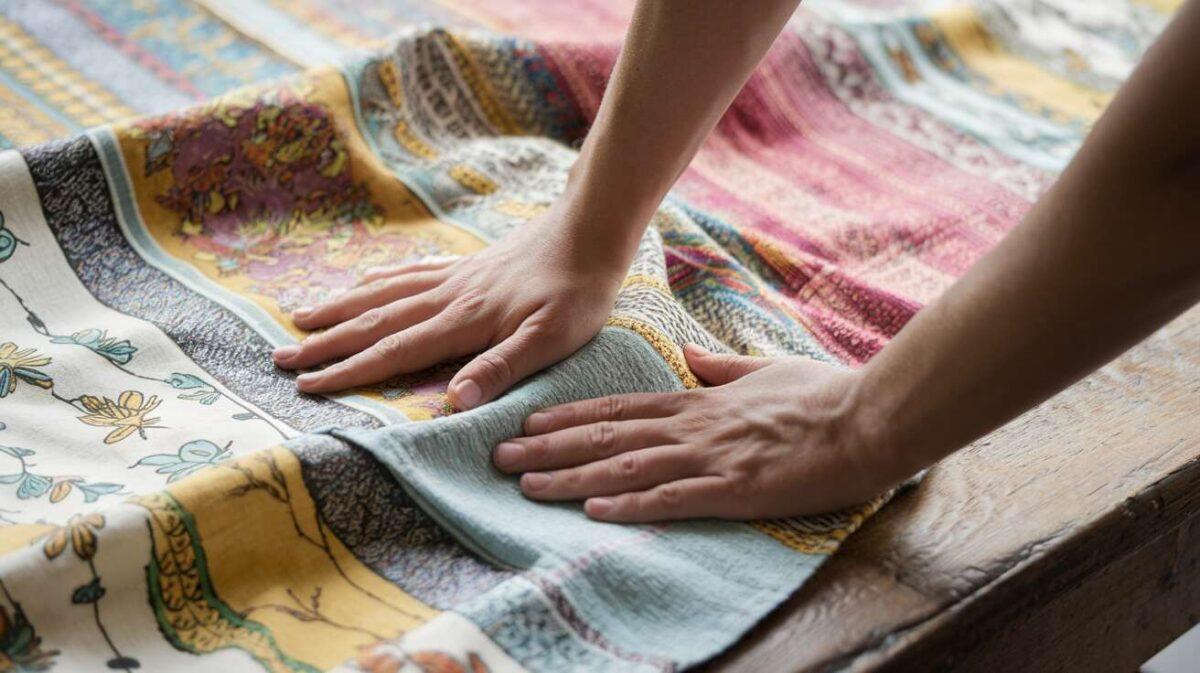 Comment enlever les plis d'une toile cirée ?
