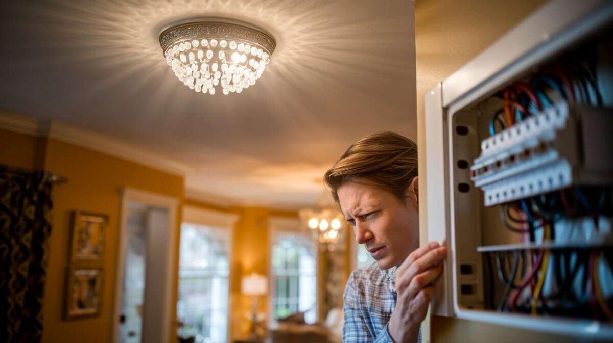 Pourquoi la lumière ne s'allume pas malgré un disjoncteur fonctionnel ?