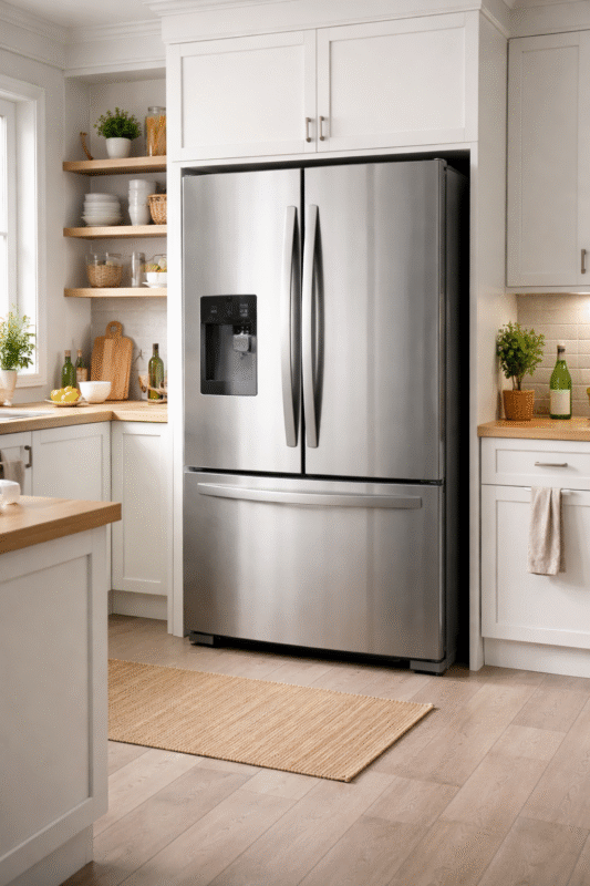 Brancher un frigo sur une prise normale : est-ce possible