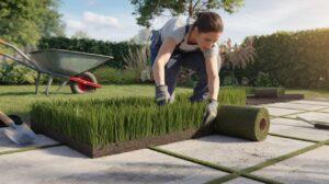 Comment Installer du Gazon Naturel sur une Dalle Béton ?