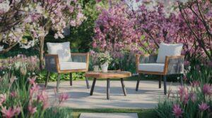 Mobilier d'extérieur : tendances printanières 2026