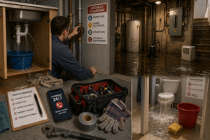 urgence plomberie dans la maison