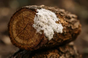 Comment reconnaître la mérule sur le bois de chauffage ?